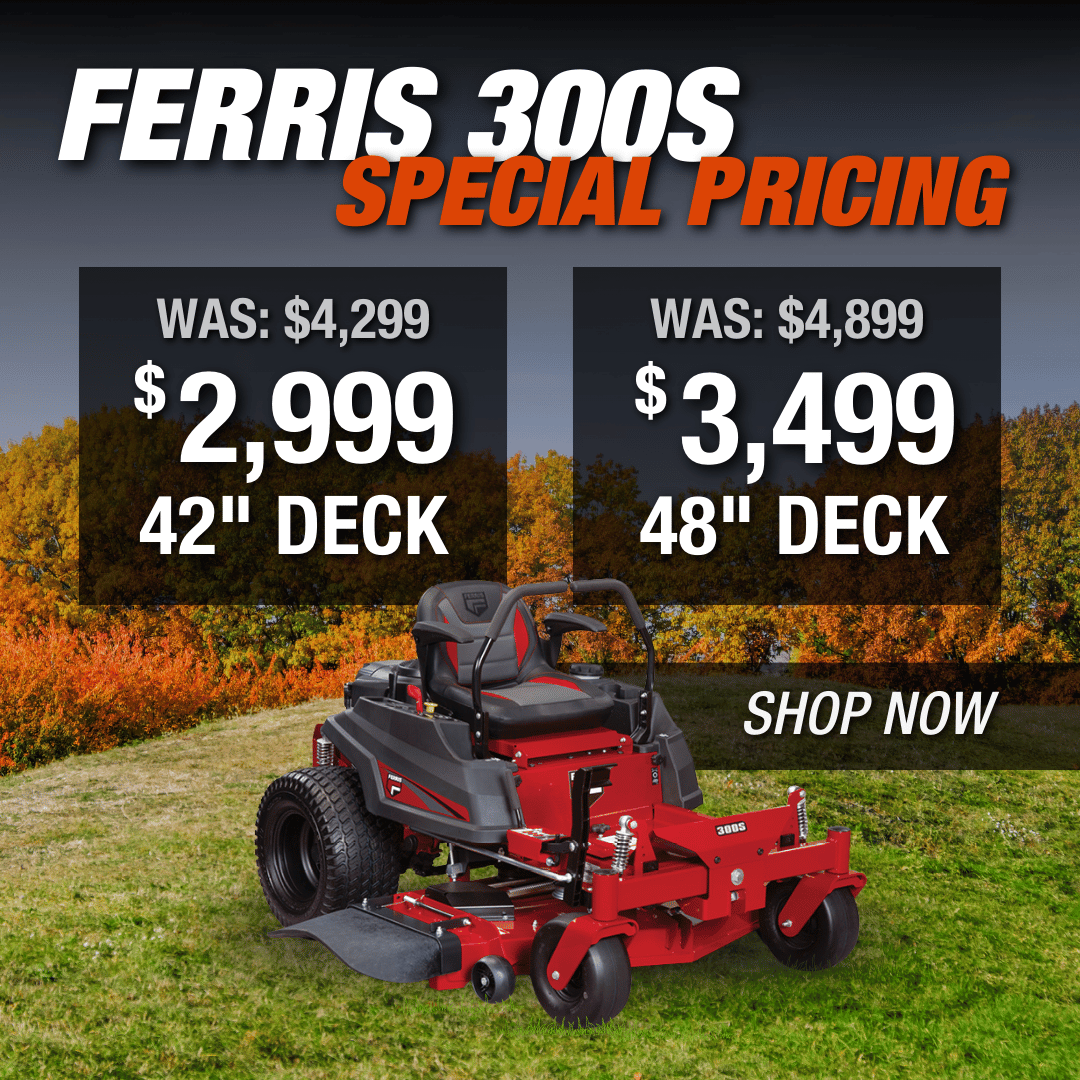 Ferris 300S Zero-Turn Mower Special Pricing