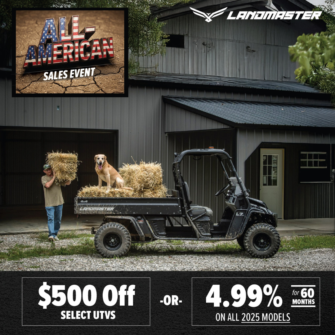 Landmaster All-American Sales Event